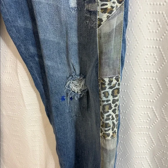 ANTHROPOLOGIE Pilcro SLIM Boyfriend Crop Jeans size 28 - Picture 4 of 12